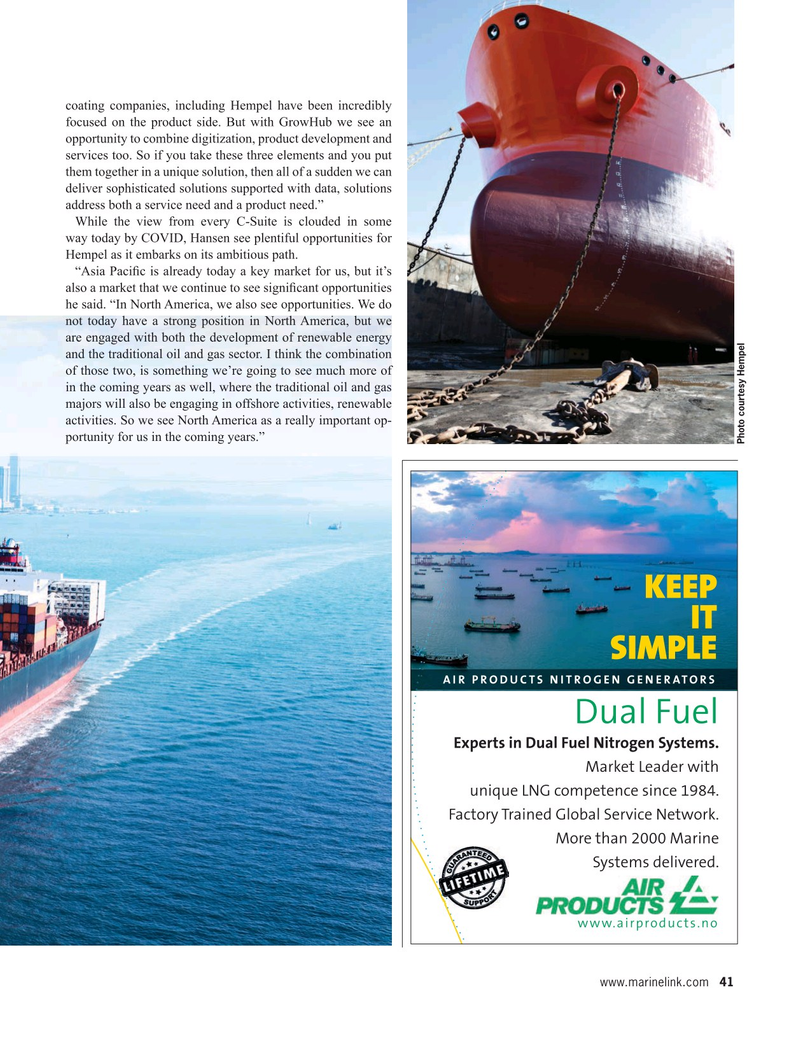Maritime Reporter Magazine, page 41,  May 2021