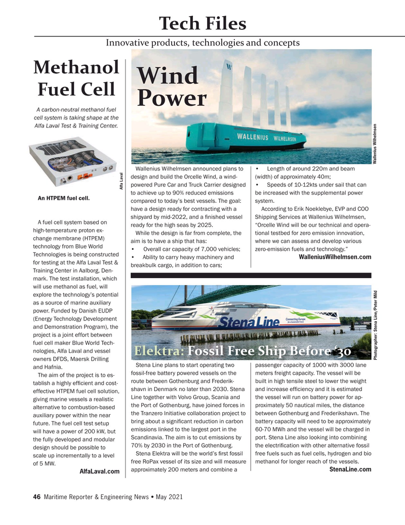 Maritime Reporter Magazine, page 46,  May 2021