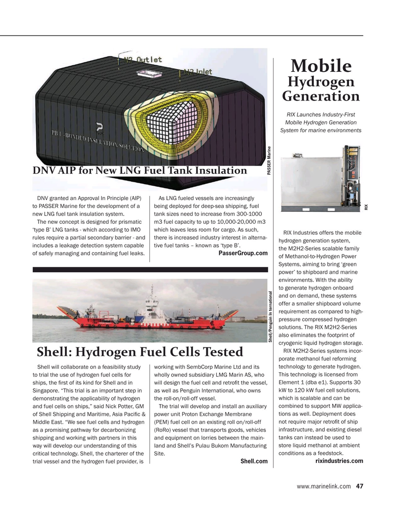 Maritime Reporter Magazine, page 47,  May 2021