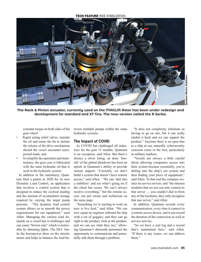 Maritime Reporter Magazine, page 45,  Jun 2021