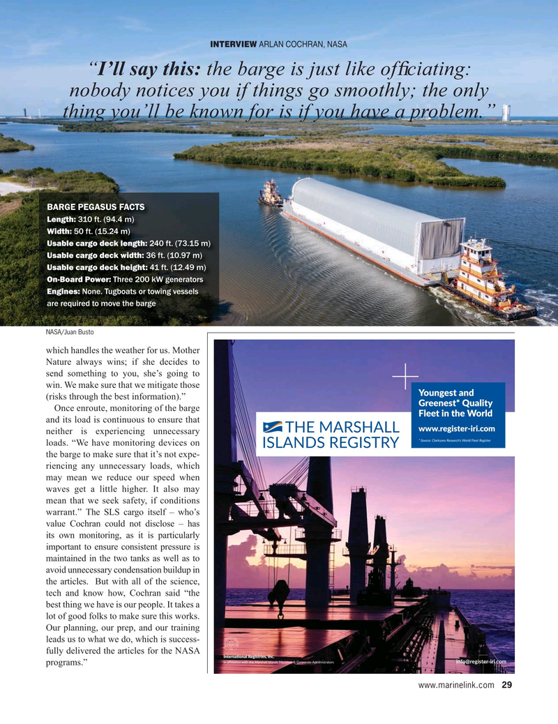 Maritime Reporter Magazine, page 29,  Aug 2021