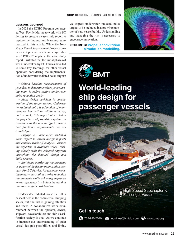 Maritime Reporter Magazine, page 25,  Sep 2021