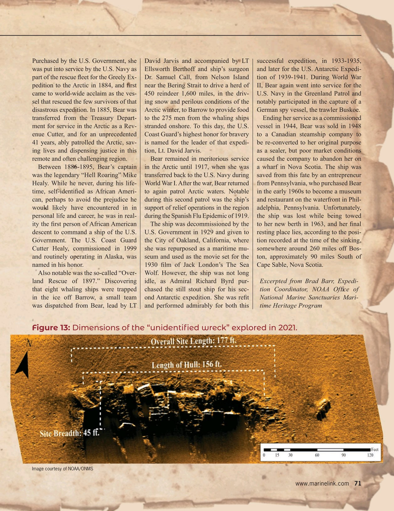 Maritime Reporter Magazine, page 71,  Nov 2021