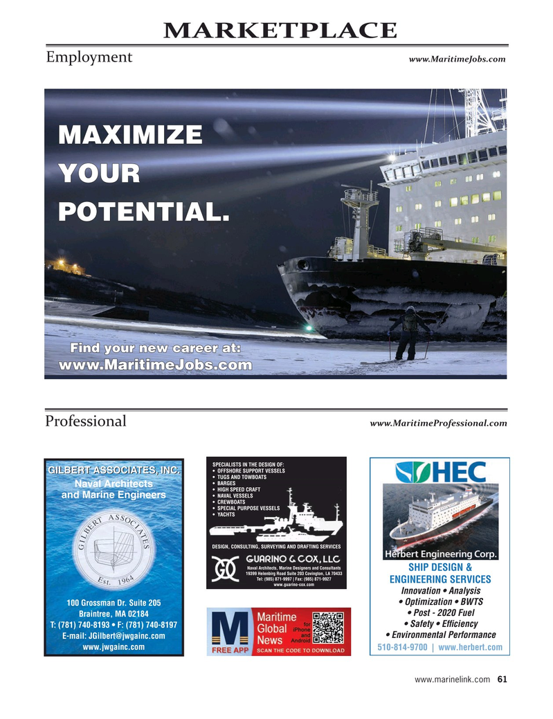 Maritime Reporter Magazine, page 61,  Feb 2022