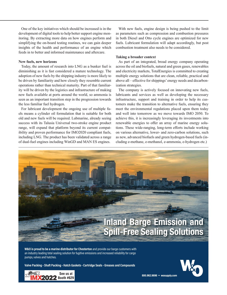 Maritime Reporter Magazine, page 13,  May 2022