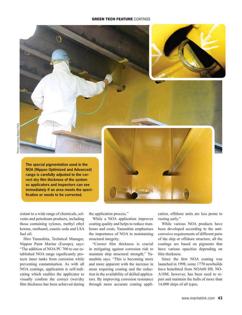 Maritime Reporter Magazine, page 43,  May 2022
