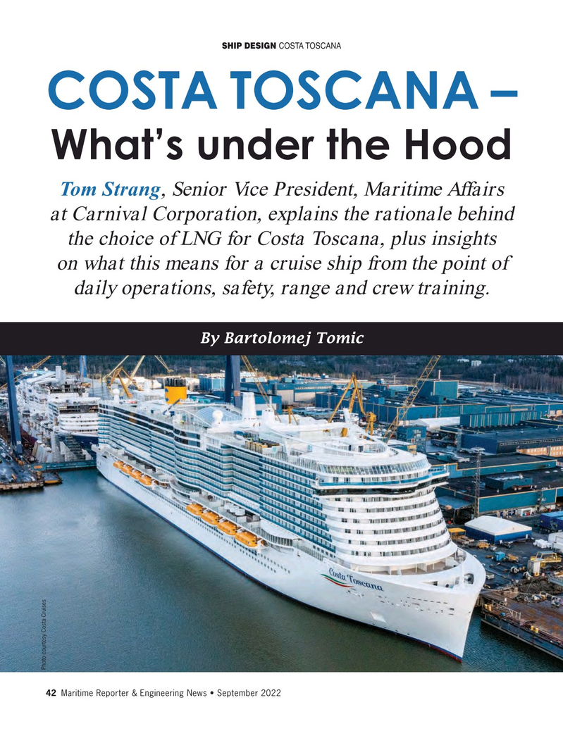 Maritime Reporter Magazine, page 42,  Sep 2022