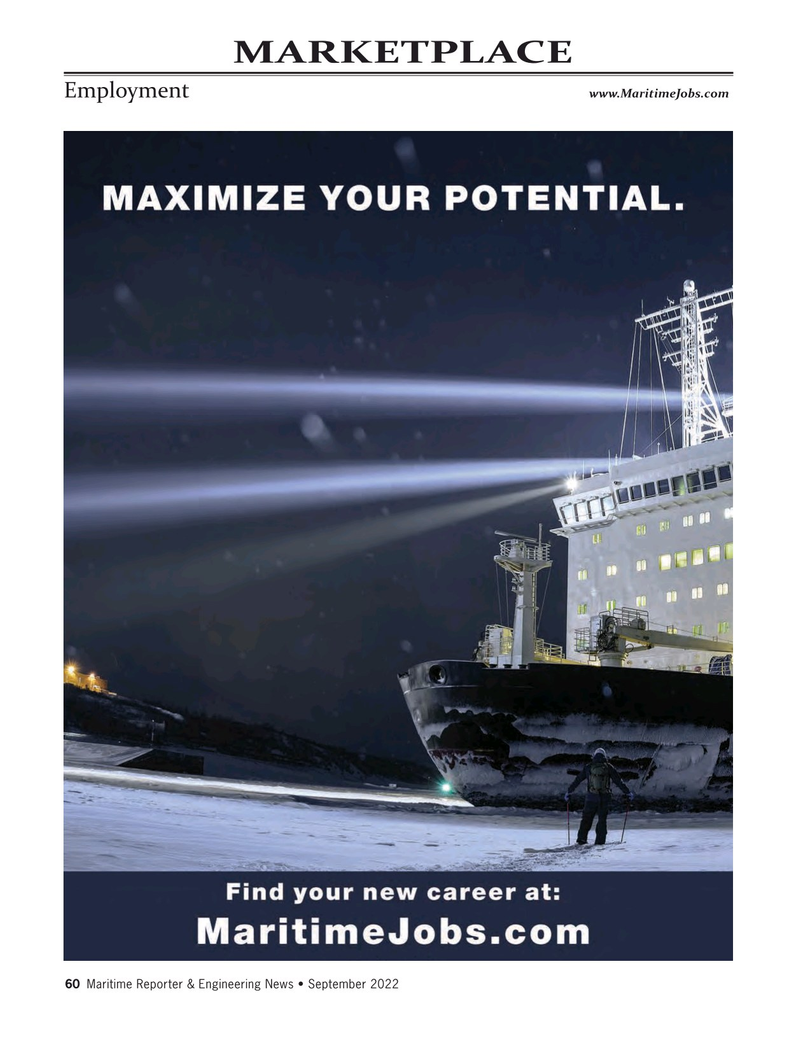 Maritime Reporter Magazine, page 60,  Sep 2022