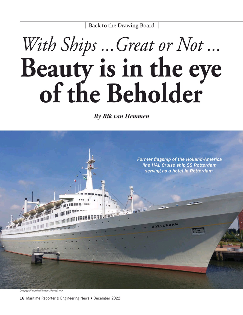 Maritime Reporter Magazine, page 16,  Dec 2022