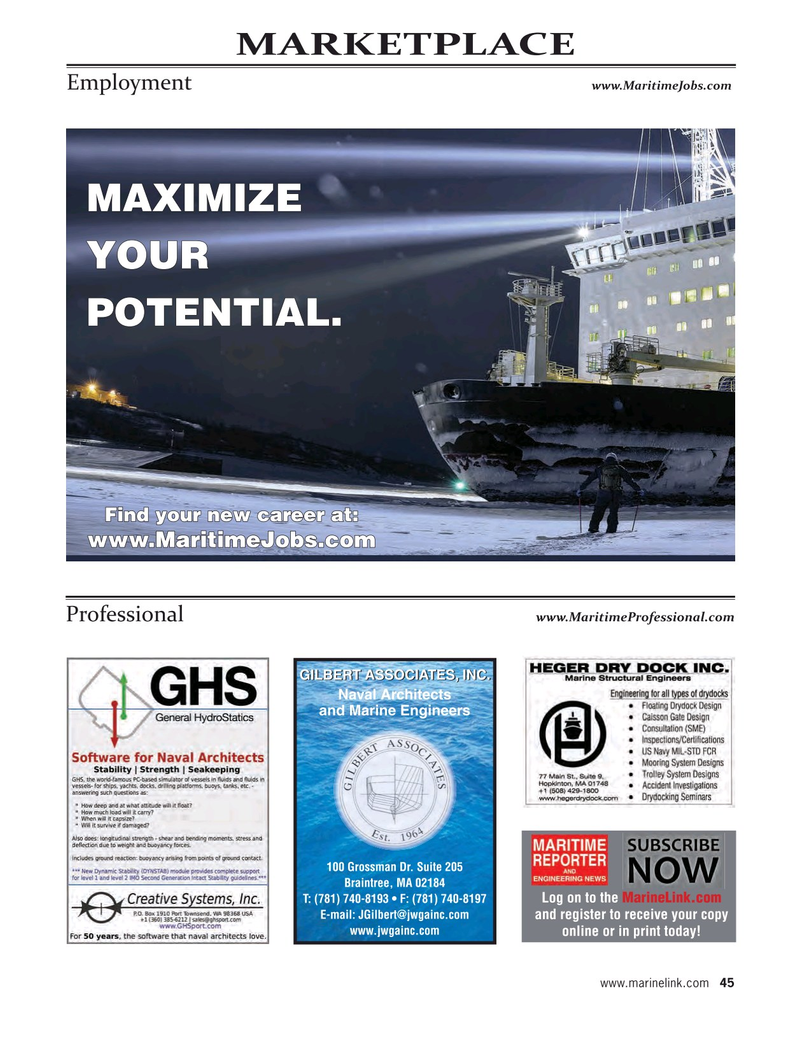 Maritime Reporter Magazine, page 45,  Jan 2023