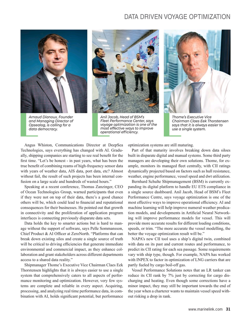Maritime Reporter Magazine, page 31,  May 2023