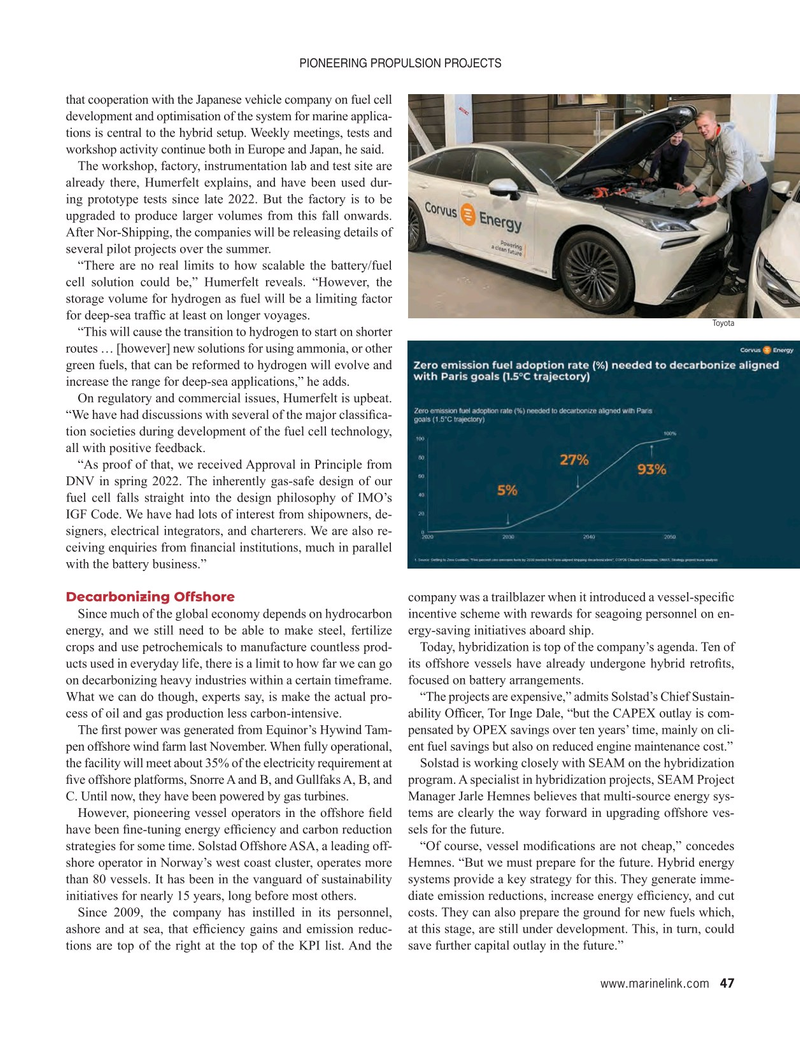 Maritime Reporter Magazine, page 47,  May 2023