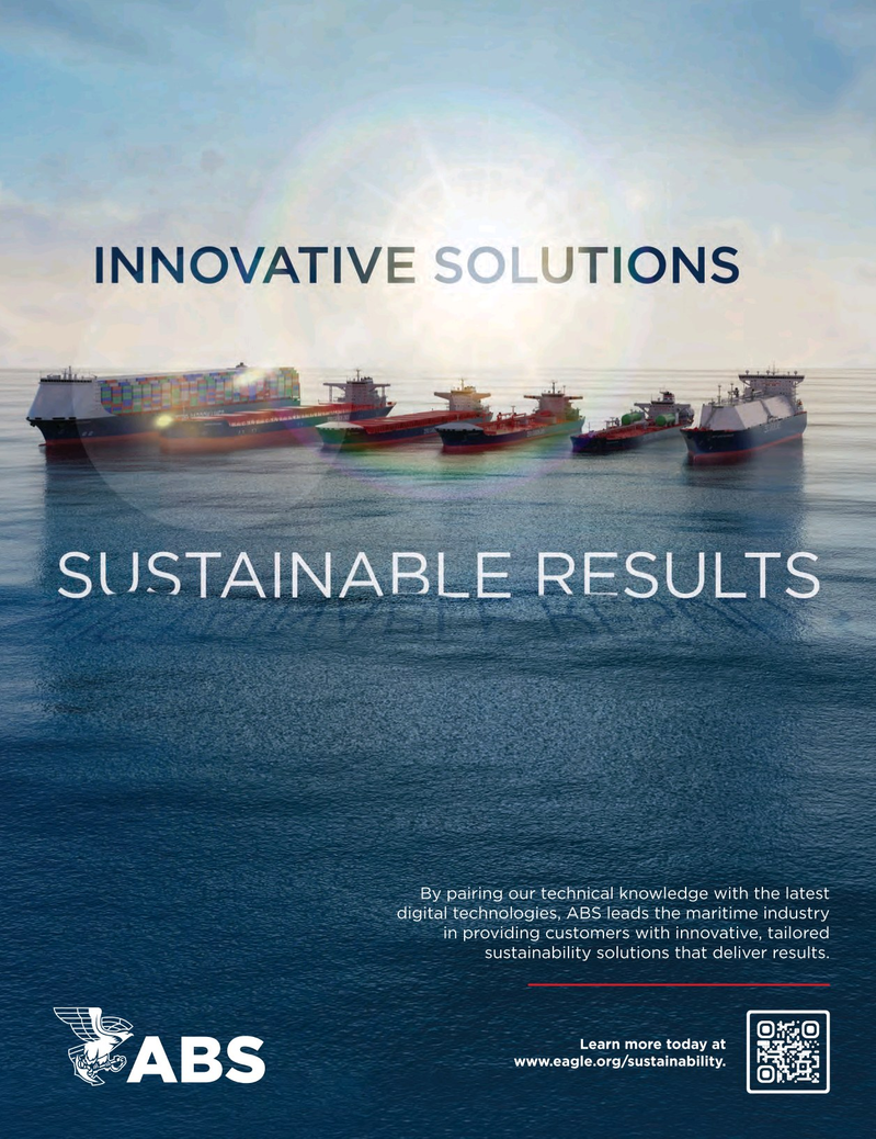 Maritime Reporter Magazine, page 2nd Cover,  Sep 2023