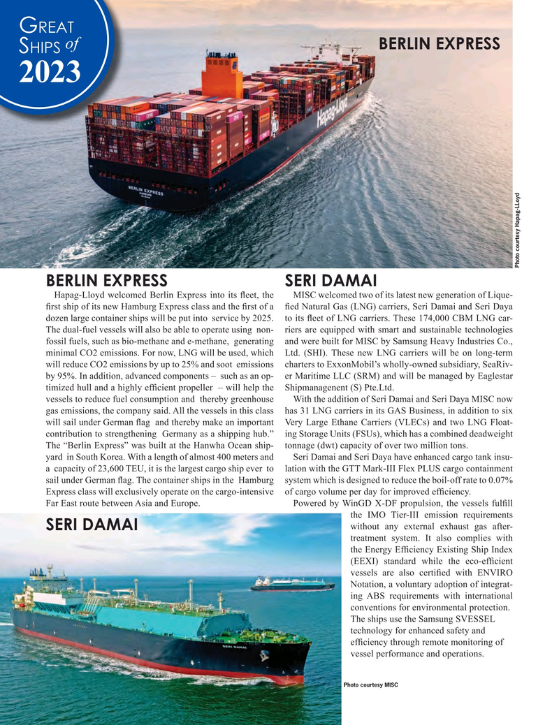 Maritime Reporter Magazine, page 38,  Dec 2023