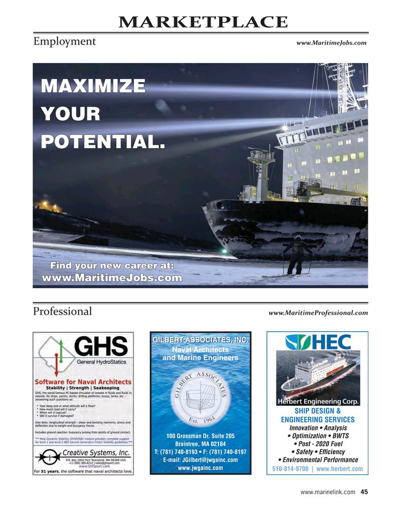Maritime Reporter Magazine, page 45,  Dec 2023