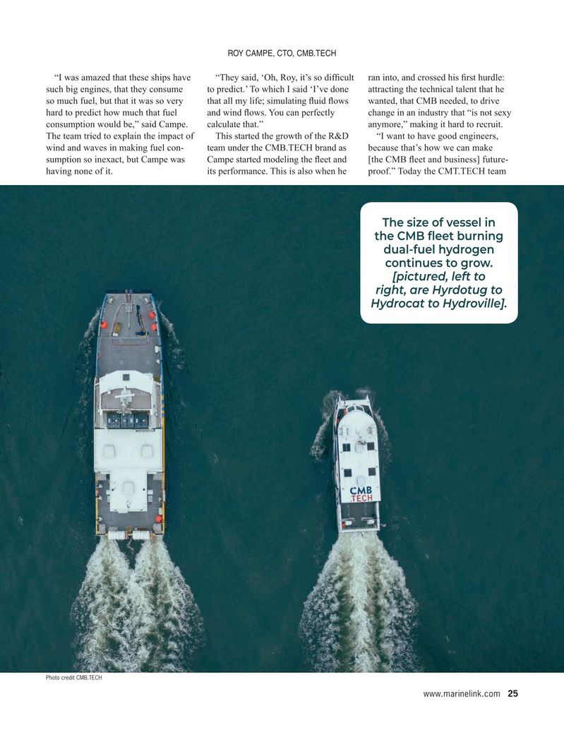 Maritime Reporter Magazine, page 25,  Jan 2024