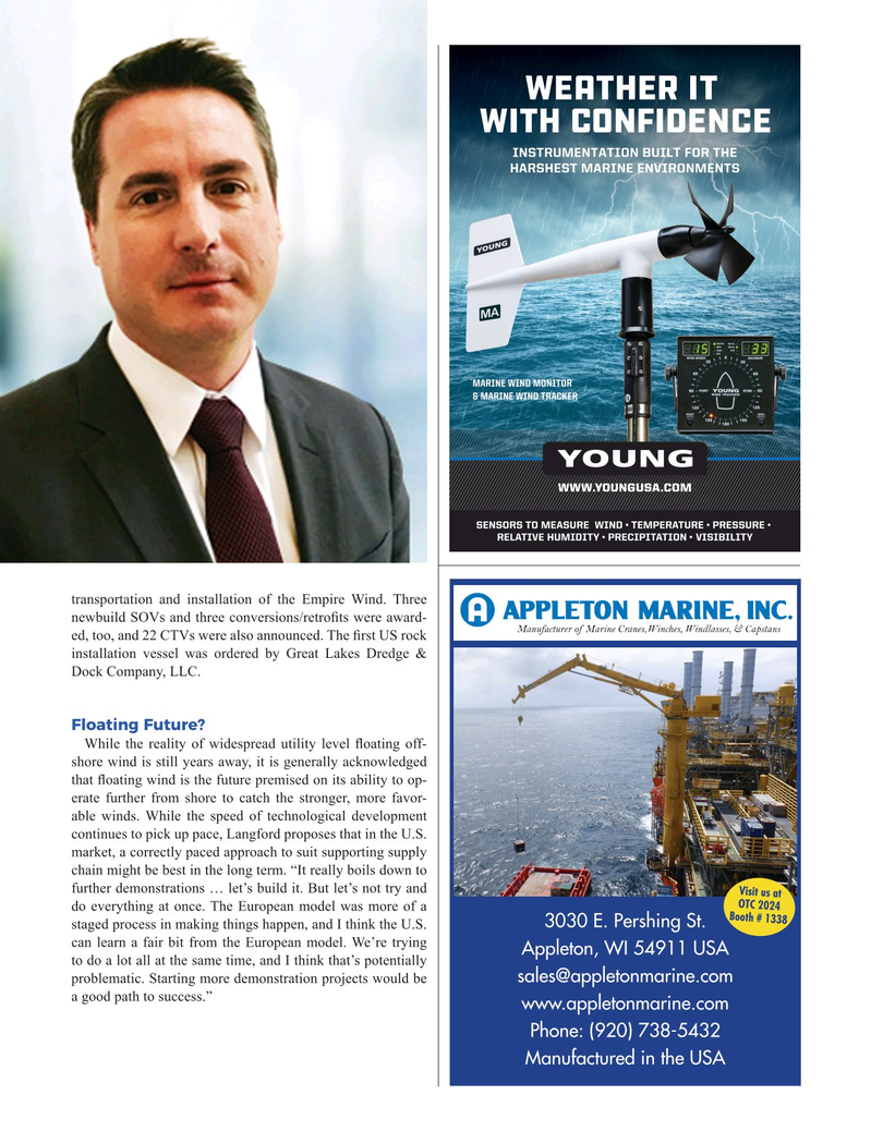 Maritime Reporter Magazine, page 23,  Apr 2024