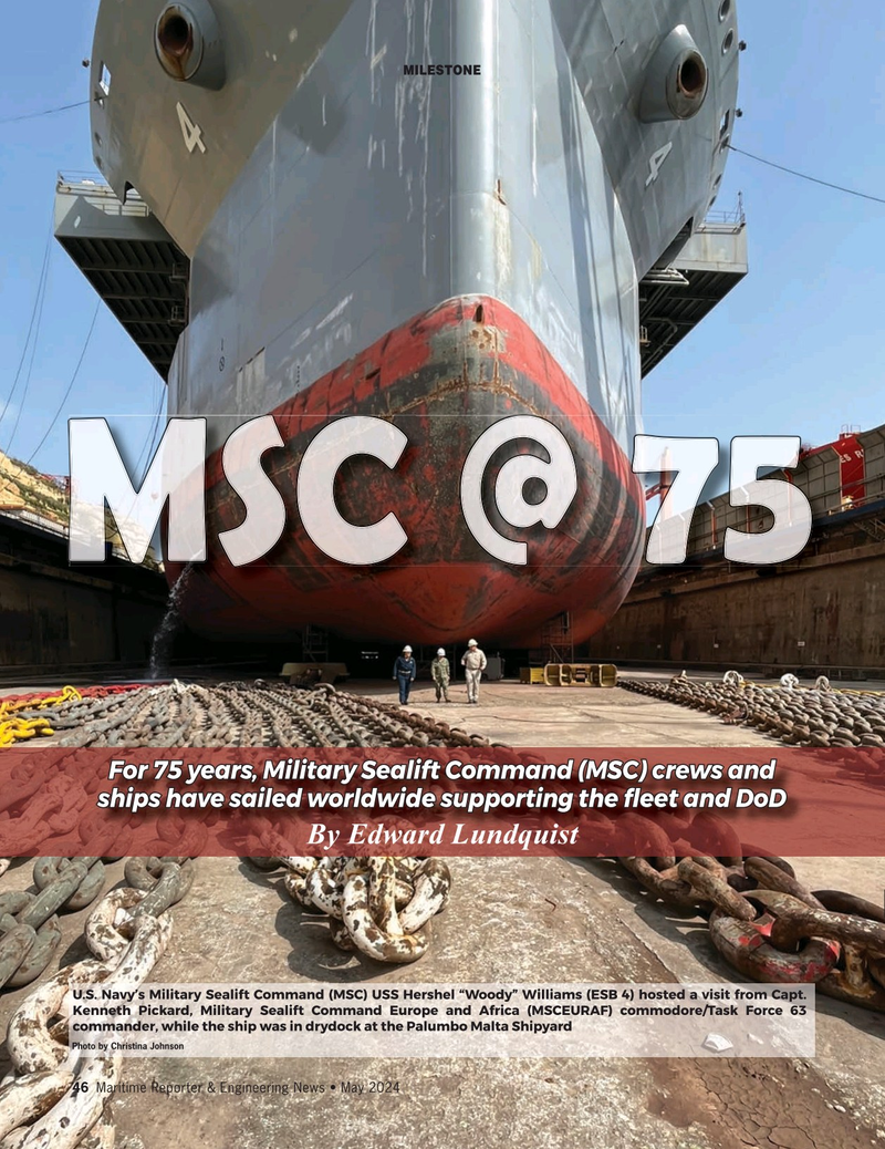 Maritime Reporter Magazine, page 46,  May 2024