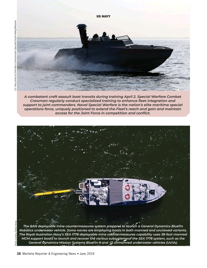 Maritime Reporter Magazine, page 28,  Jun 2024