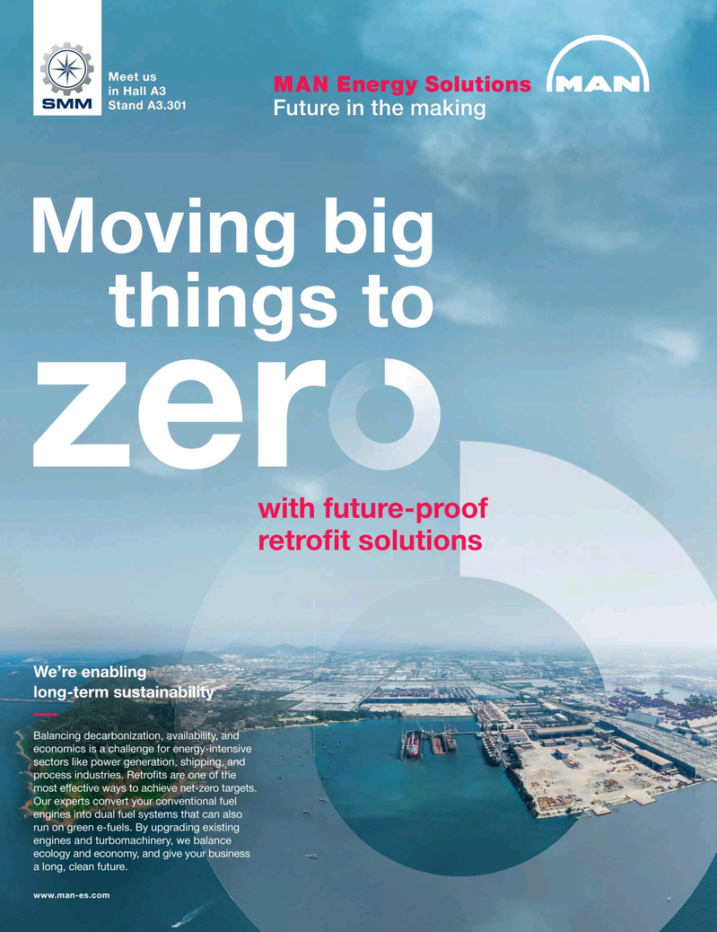 Maritime Reporter Magazine, page 2nd Cover,  Aug 2024