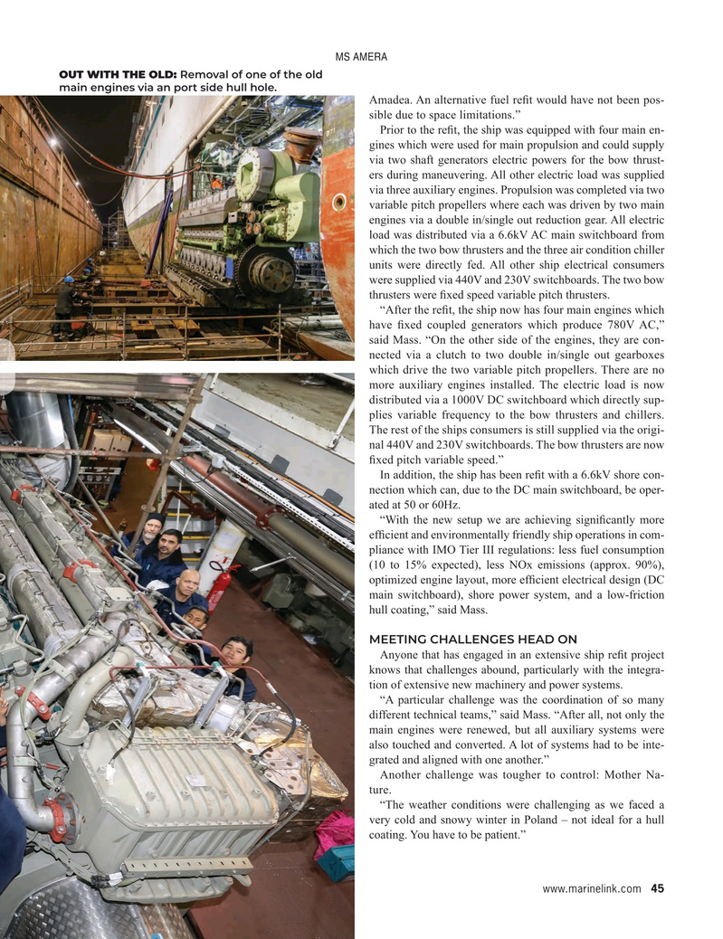 Maritime Reporter Magazine, page 45,  Aug 2024