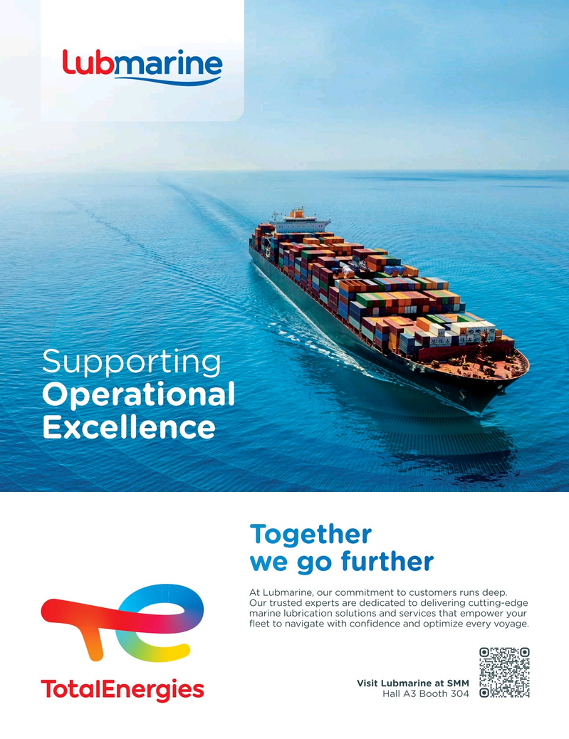 Maritime Reporter Magazine, page 3rd Cover,  Aug 2024