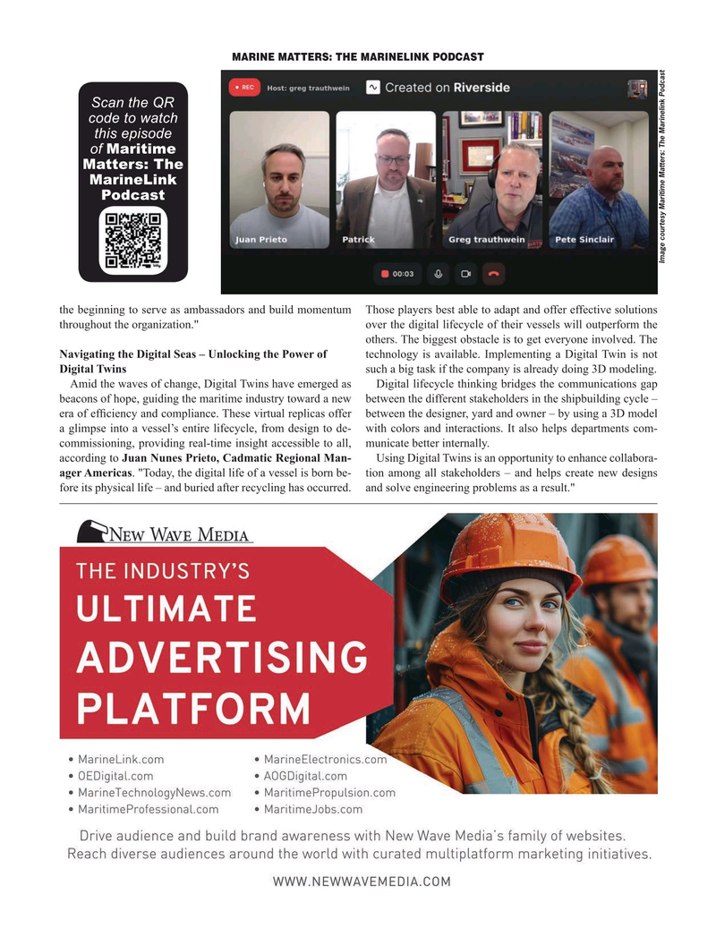 Maritime Reporter Magazine, page 40,  Sep 2024