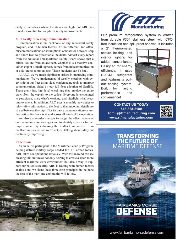 Maritime Reporter Magazine, page 19,  Dec 2024