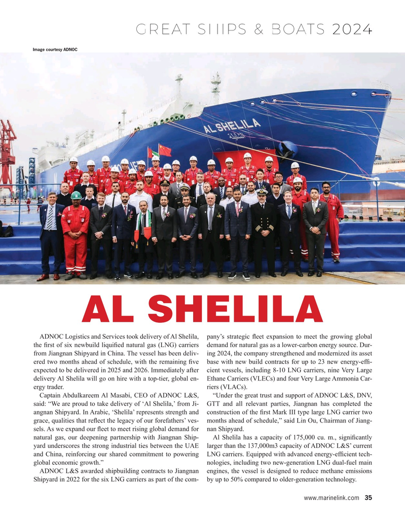 Maritime Reporter Magazine, page 35,  Dec 2024