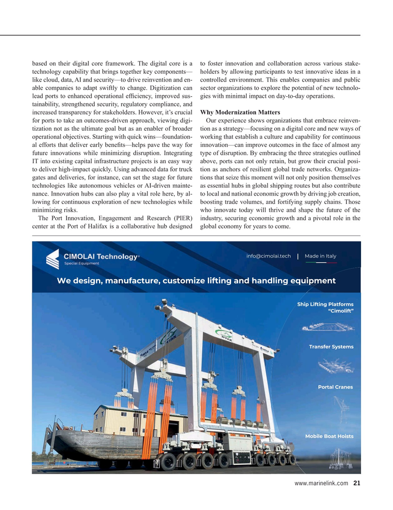 Maritime Reporter Magazine, page 21,  Apr 2025