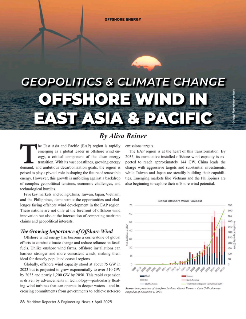Maritime Reporter Magazine, page 28,  Apr 2025