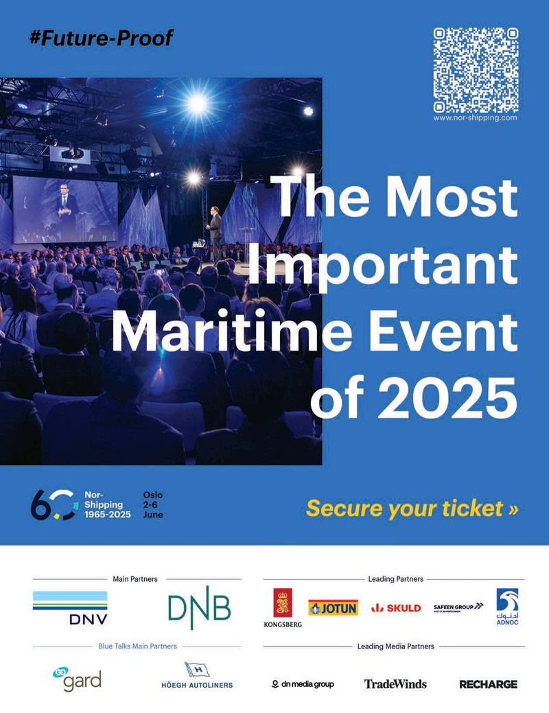 Maritime Reporter Magazine, page 3rd Cover,  Apr 2025