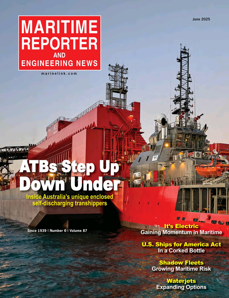 Maritime Reporter Magazine Cover Jun 2025 - 