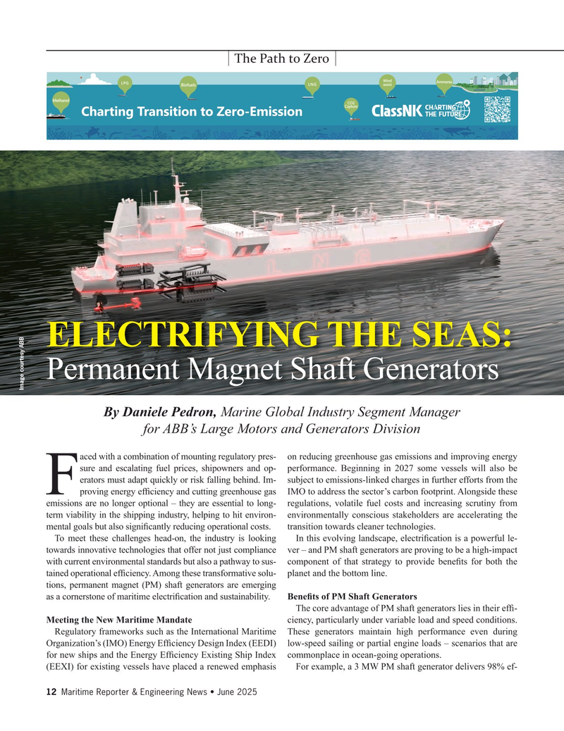 Maritime Reporter Magazine, page 12,  Jun 2025