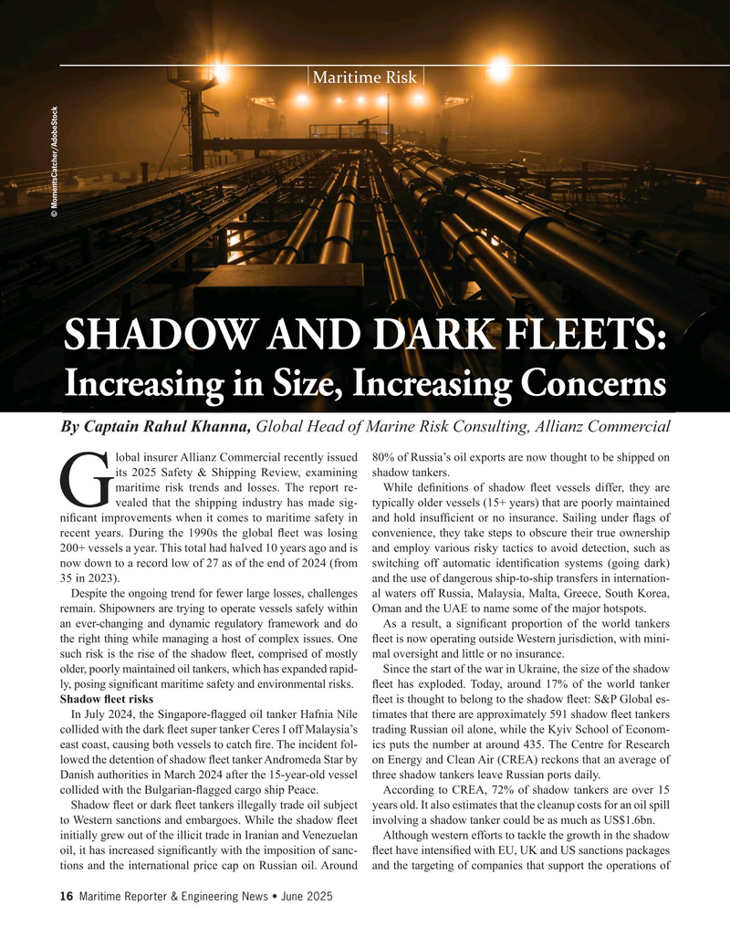 Maritime Reporter Magazine, page 16,  Jun 2025