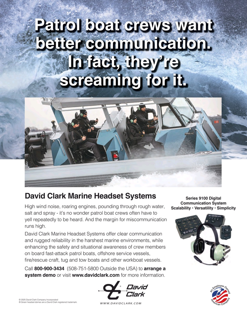 Maritime Reporter Magazine, page 2nd Cover,  Jun 2025
