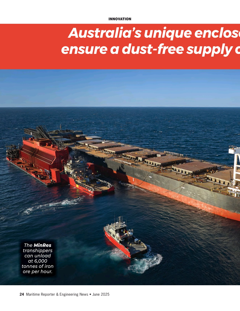 Maritime Reporter Magazine, page 24,  Jun 2025