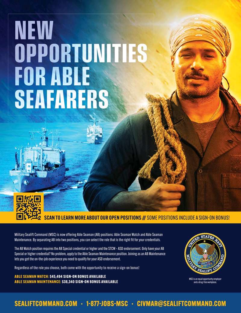 Maritime Reporter Magazine, page 1,  Jun 2025