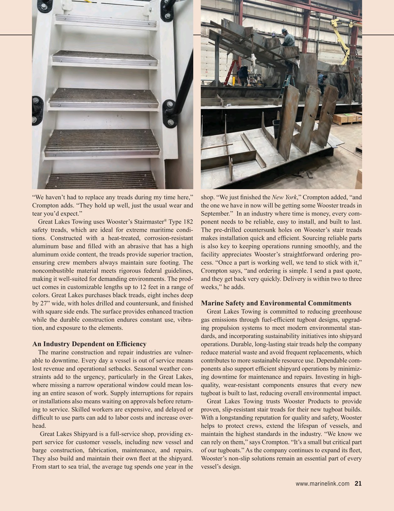 Maritime Reporter Magazine, page 21,  Aug 2025