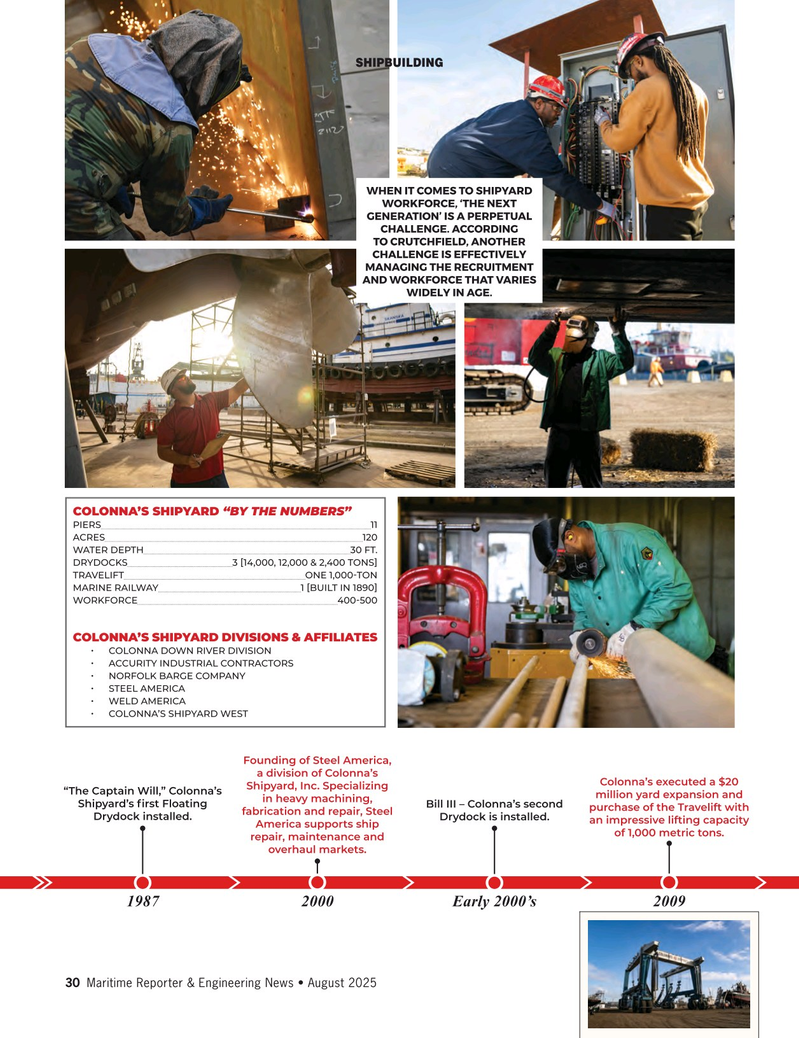 Maritime Reporter Magazine, page 30,  Aug 2025