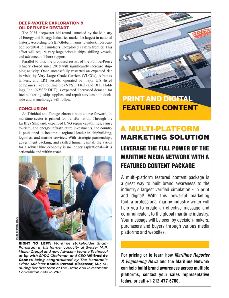 Maritime Reporter Magazine, page 37,  Aug 2025