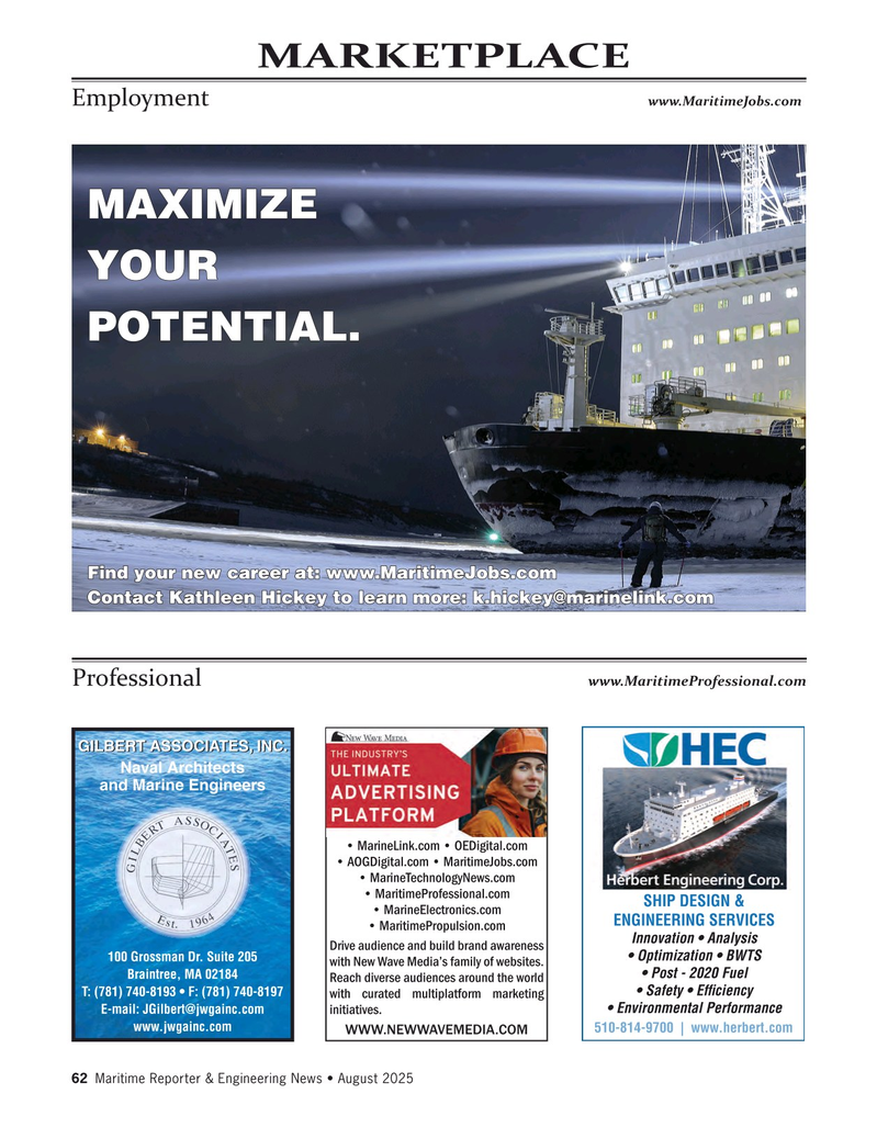 Maritime Reporter Magazine, page 62,  Aug 2025