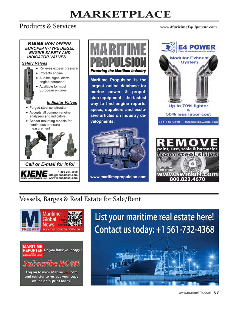 Maritime Reporter Magazine, page 63,  Aug 2025