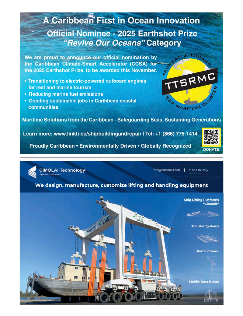 Maritime Reporter Magazine, page 7,  Aug 2025