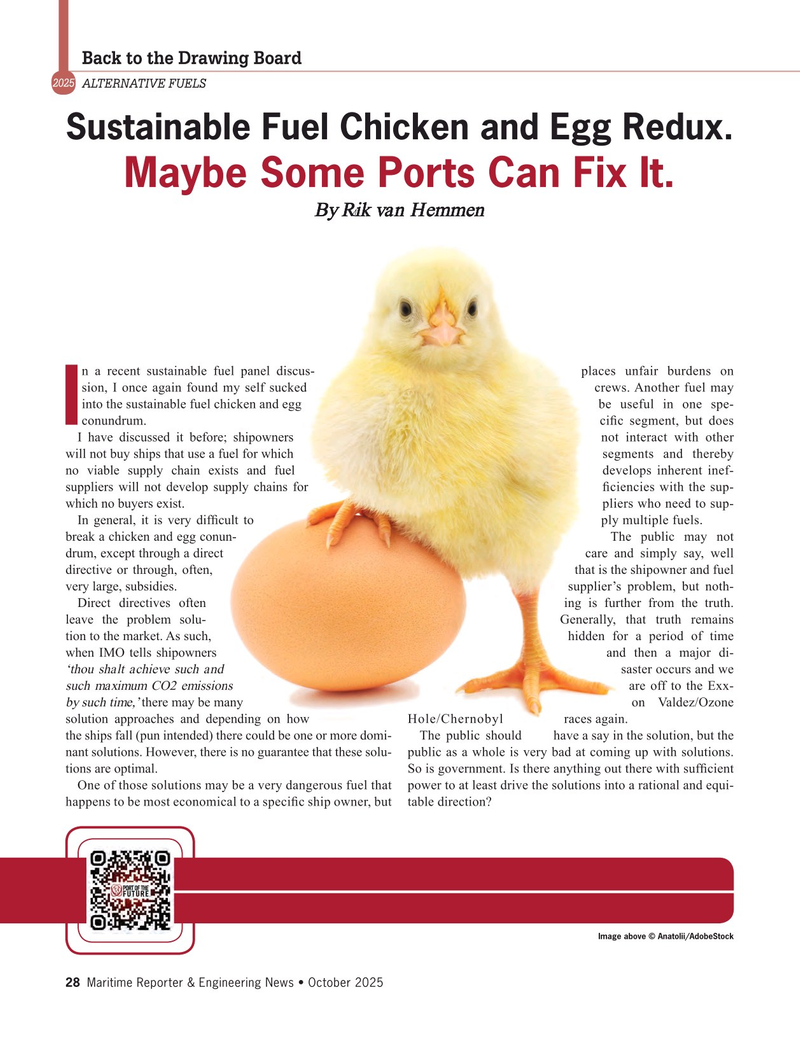 Maritime Reporter Magazine, page 28,  Oct 2025