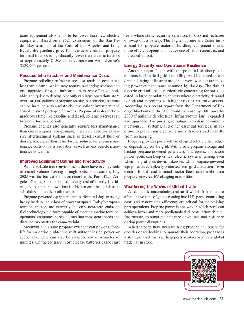Maritime Reporter Magazine, page 31,  Oct 2025