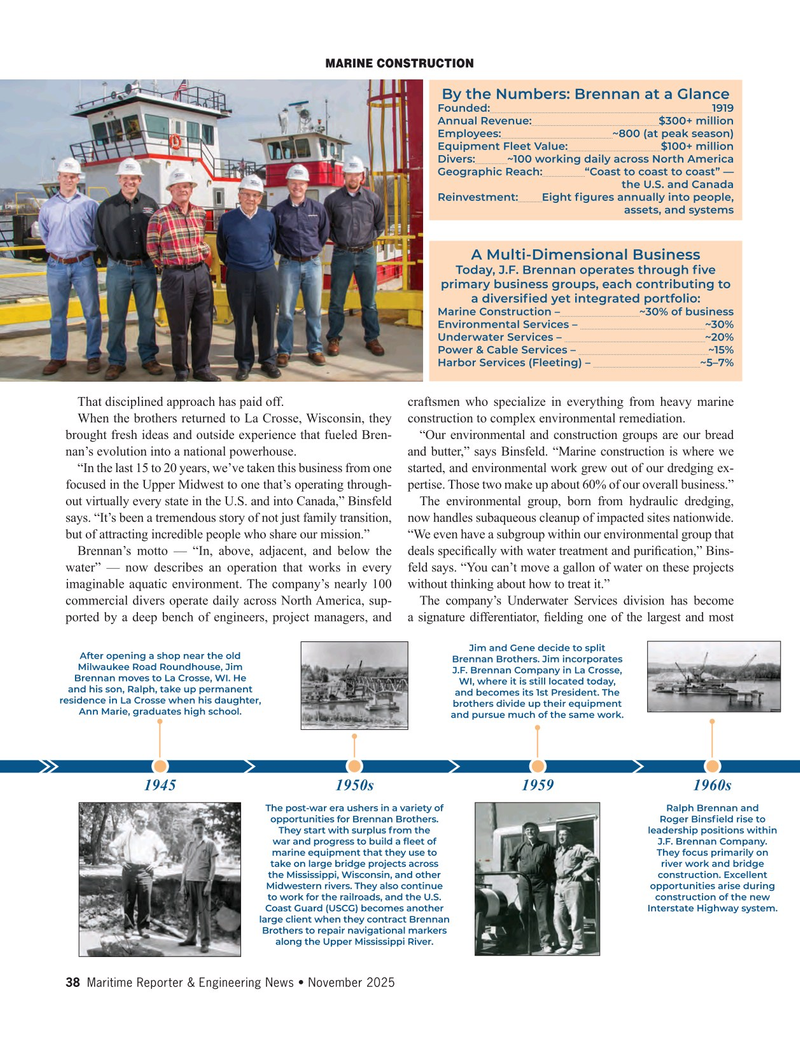 Maritime Reporter Magazine, page 38,  Nov 2025