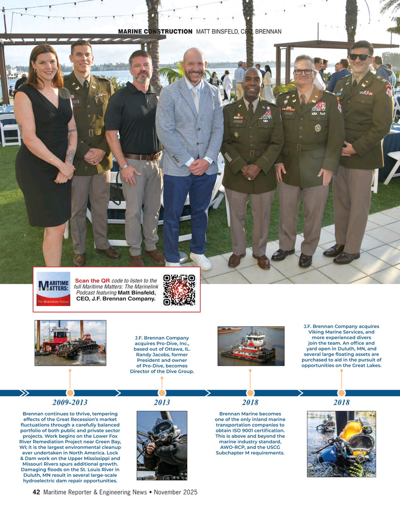 Maritime Reporter Magazine, page 42,  Nov 2025