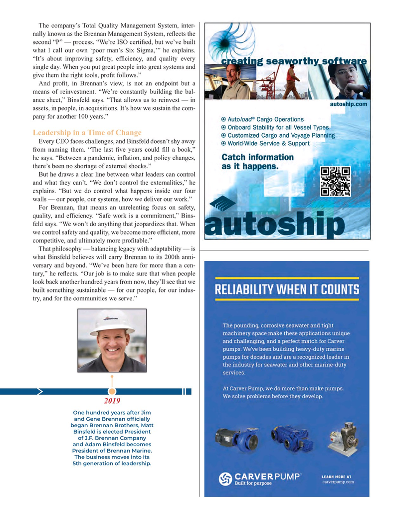 Maritime Reporter Magazine, page 43,  Nov 2025