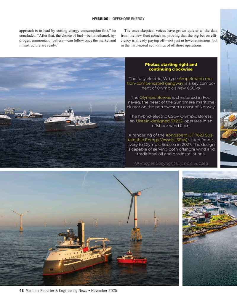 Maritime Reporter Magazine, page 48,  Nov 2025